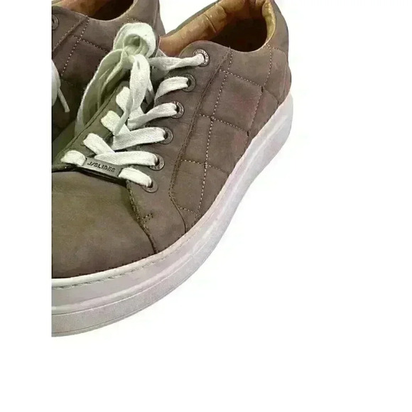 J/Slides Women's Aimee Quilted Suede Platform Sneakers SIZE-8 - Picture 6 of 9